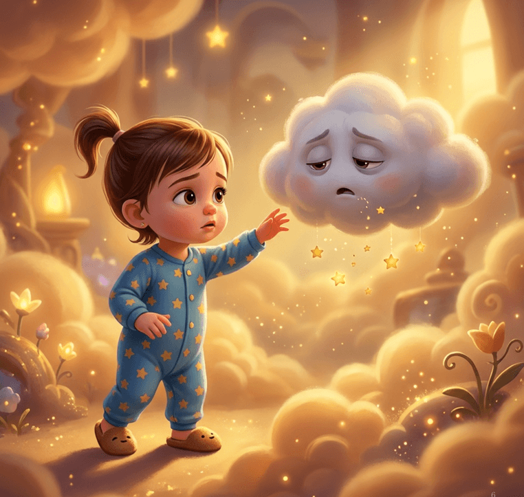 A little dream-cloud needs a brave friend.